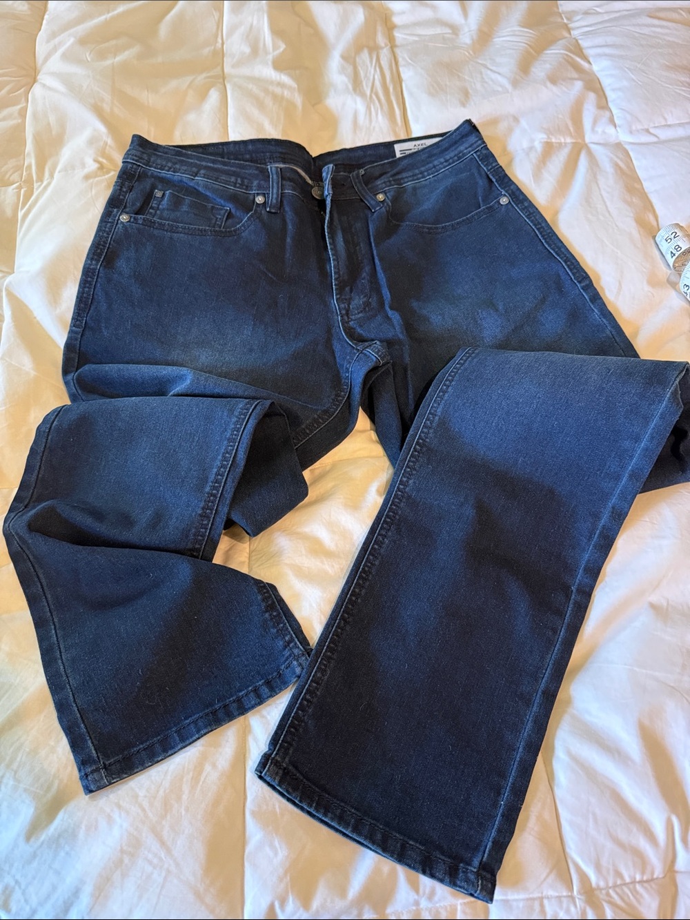 Buffalo David Bitton Dark Blue Straight Jeans